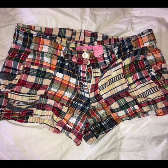 Pants - Miss sassy plaid shorts